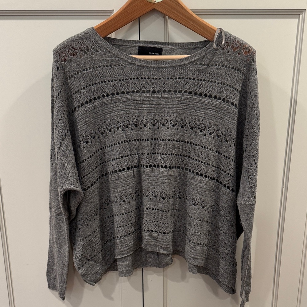 Gray Knit Sweater
